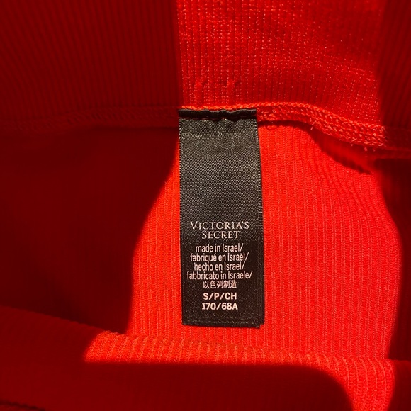 Victoria secret red small leggings full length - Picture 2 of 5